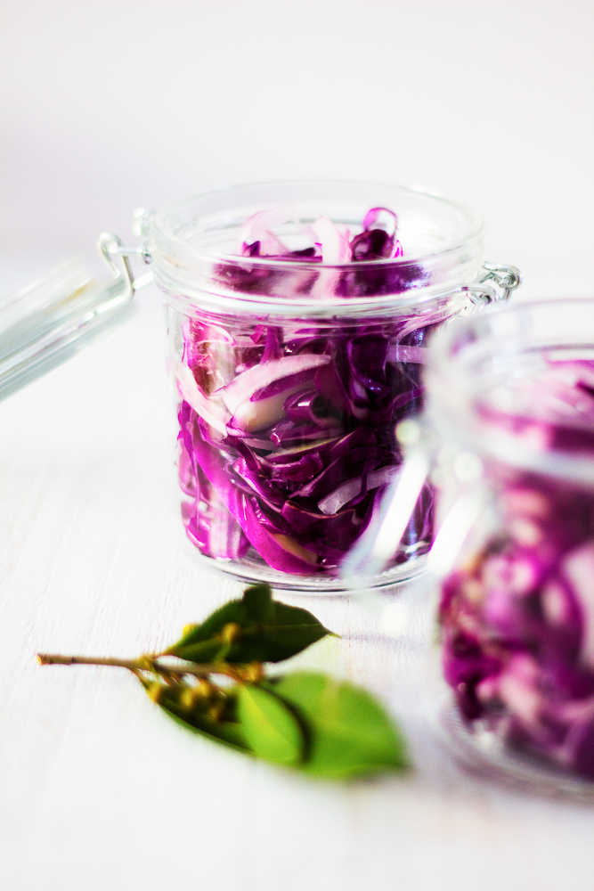 Table Stories | Purple Cabbage Pickles by Le Plain Canvas